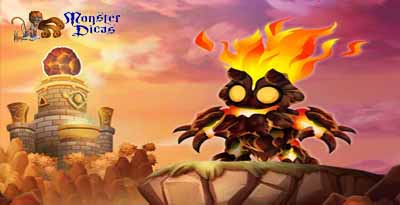 Monster Legends Lendários de fogo