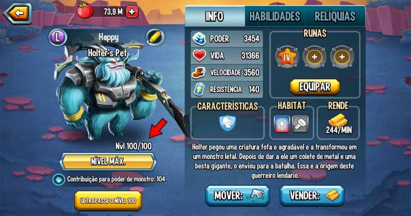 Monster legends procriação