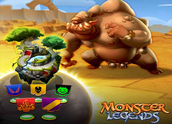 Monster Legends Evento de corrida de equipe