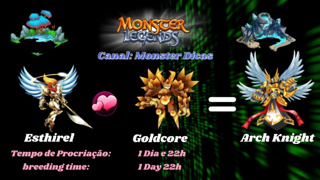 monster legends how to breed arch knight
